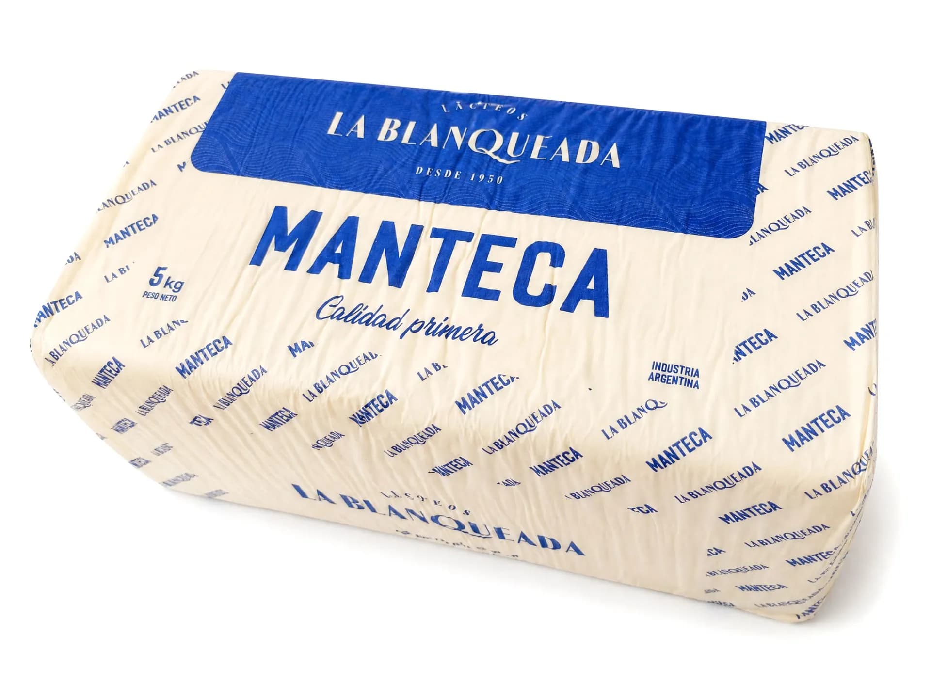 Manteca La Blanqueada — Calidad Primera 5 kg