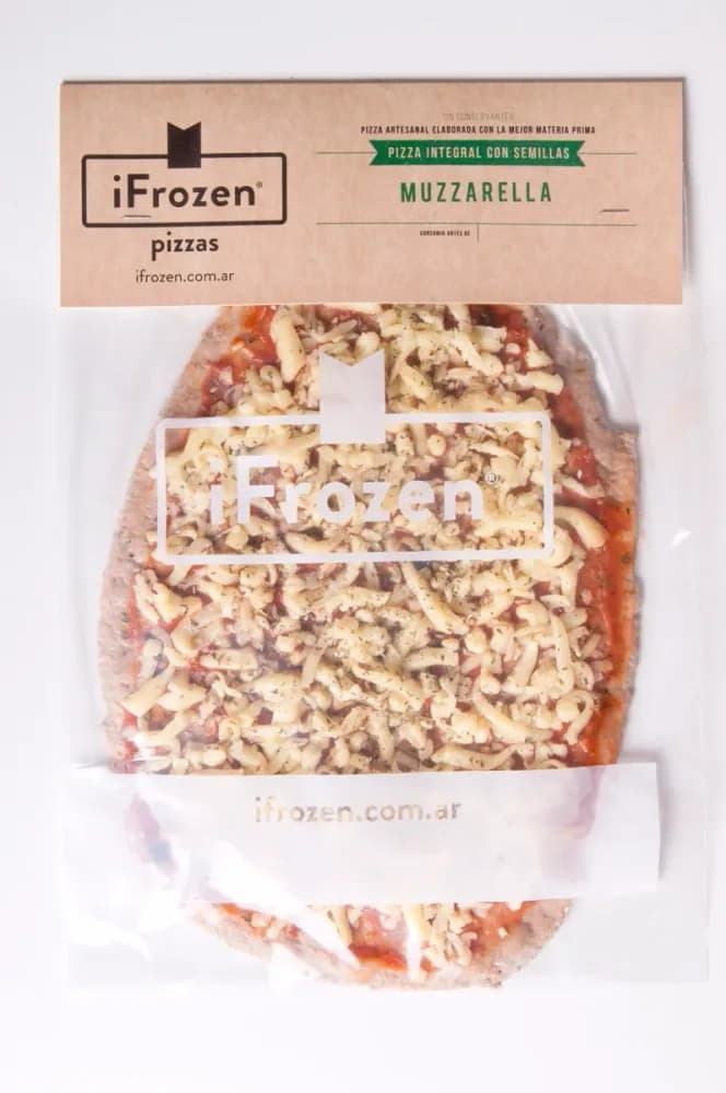 Pizza integral muzzarella 500 g
