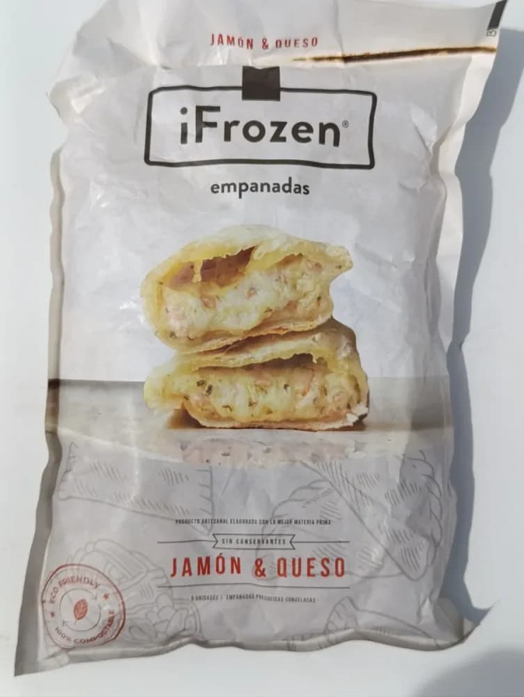 Empanada jamón y queso 510 g · 6 unidades