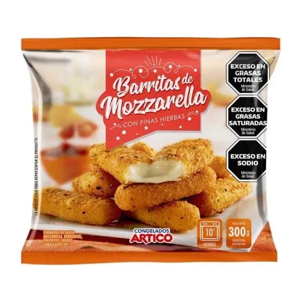 Muzzarella barritas 300 g