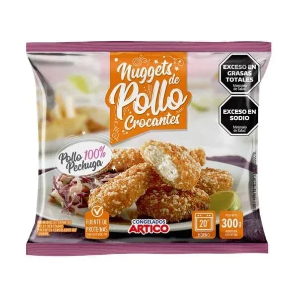 Nuggets de pollo crocantes 300 g