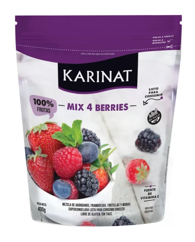 Mix 4 frutos rojos 400 g