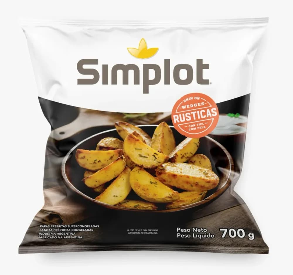 Papas rústicas con cáscara 700 g