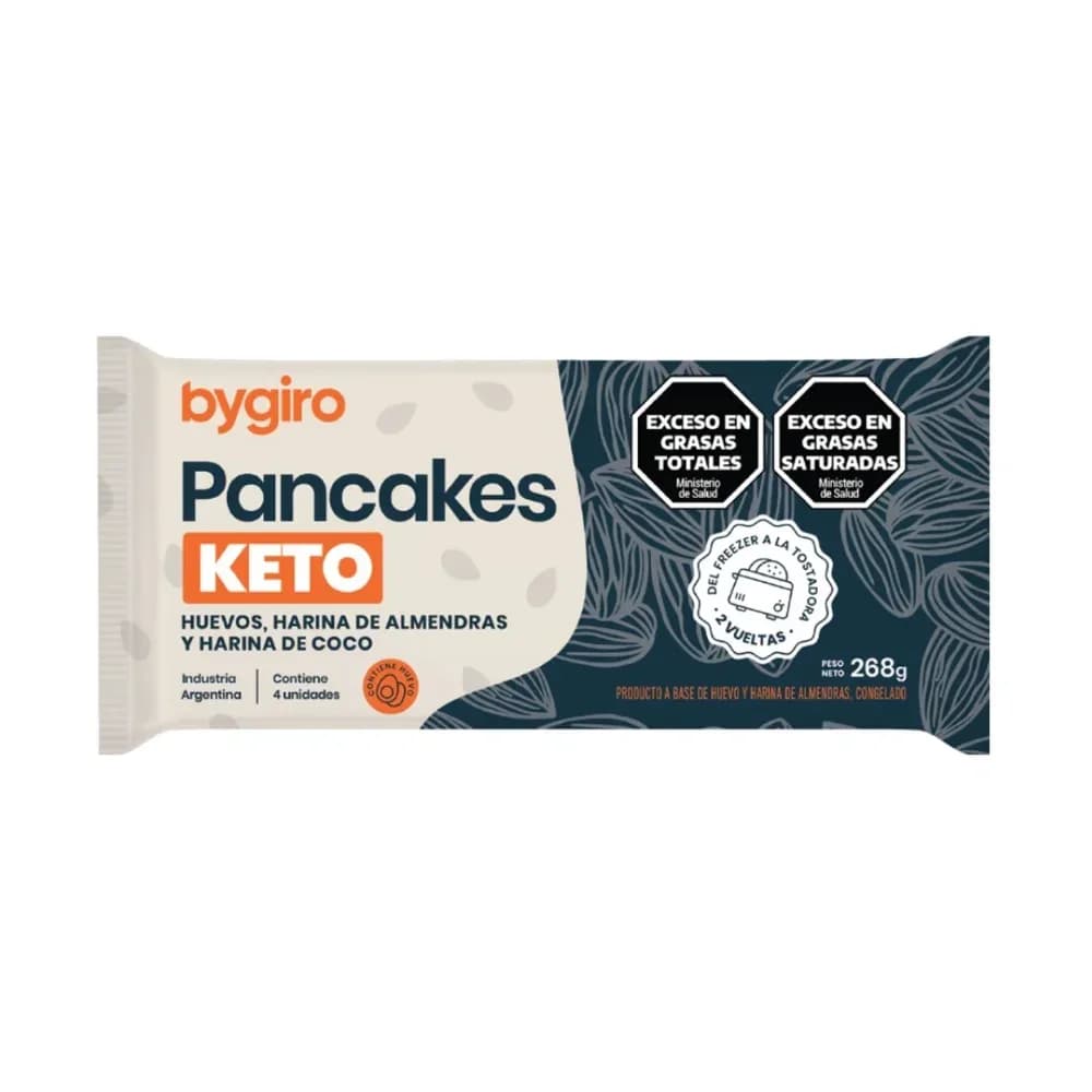 Pancakes keto 240 g · 4 unidades