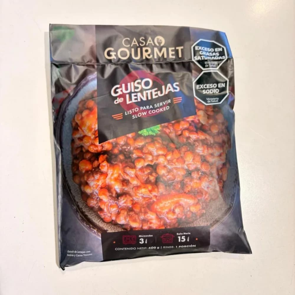 Guiso de lentejas 400 g