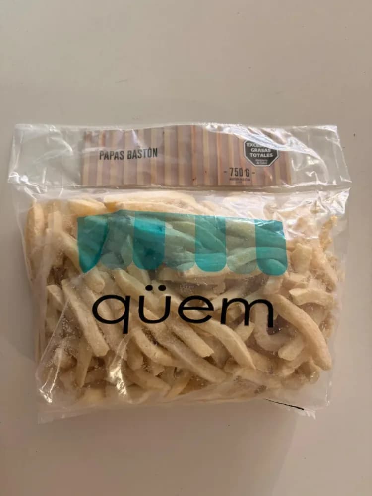 Papas bastón 750 g