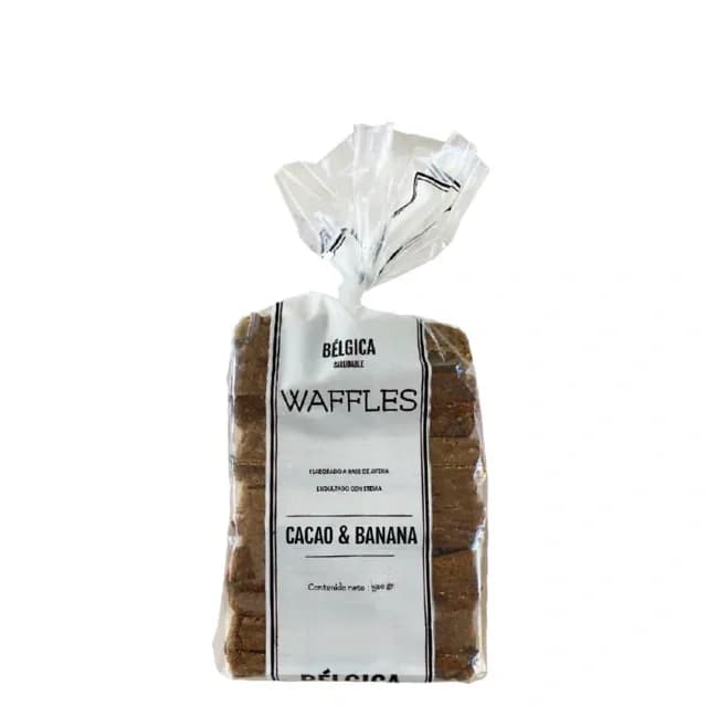 Waffles cacao & banana 510 g