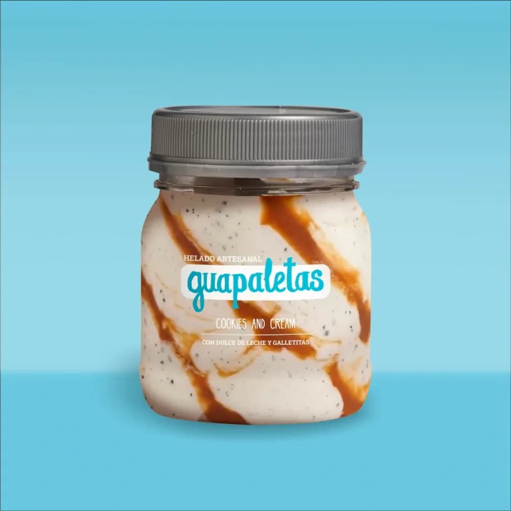 Helado Guapotes cookies 140 g