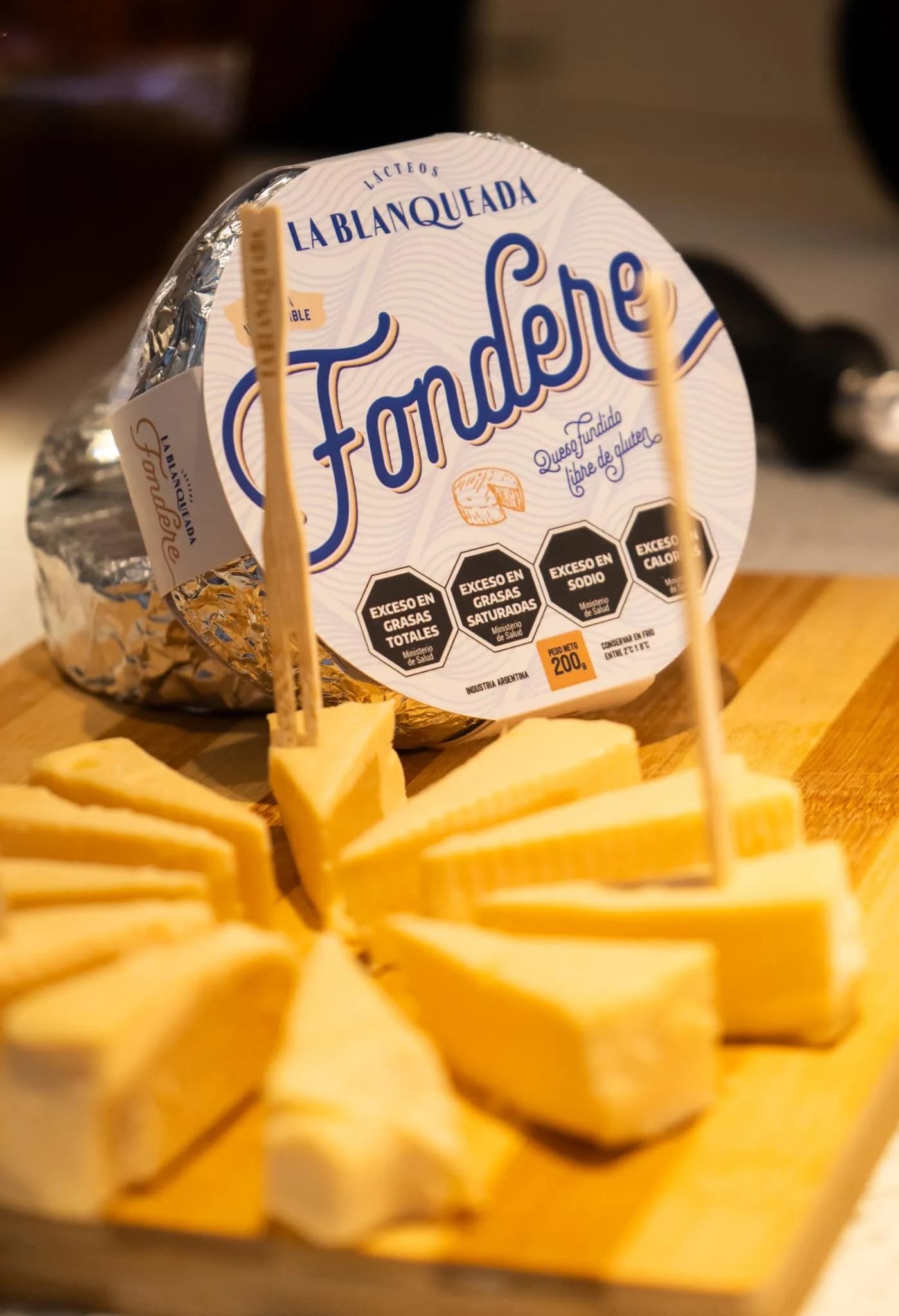 Fondere La Blanqueada — queso fundido untable