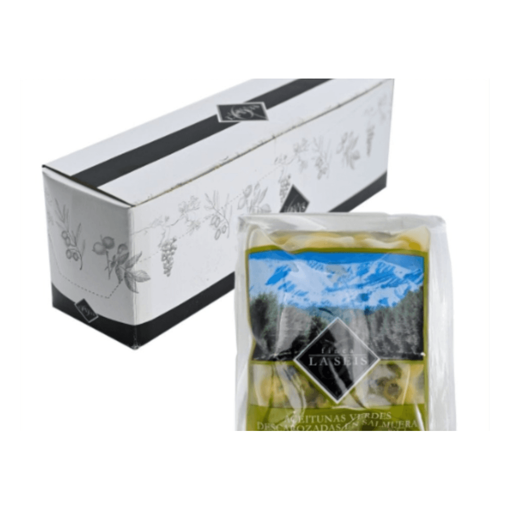 Caja de 15 sachets de aceitunas sin carozo 80 g c/u
