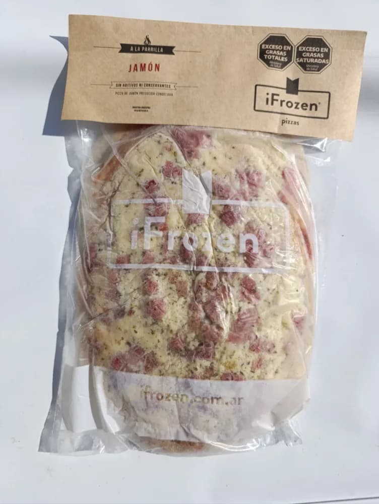 Pizza jamón 500 g