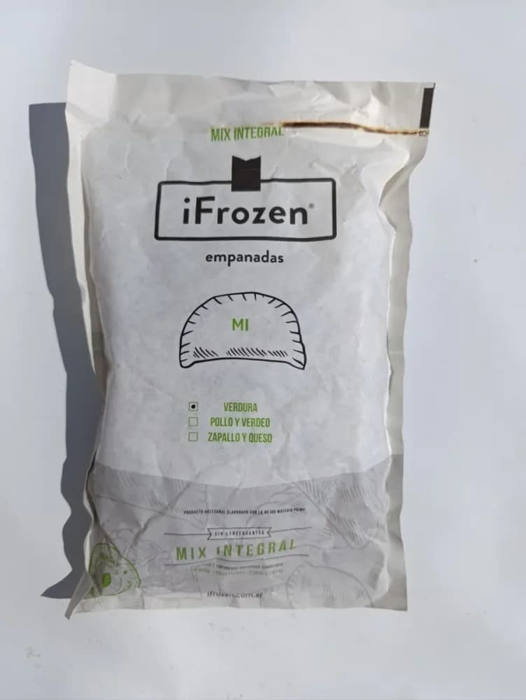 Empanada integral de verdura 510 g · 6 unidades