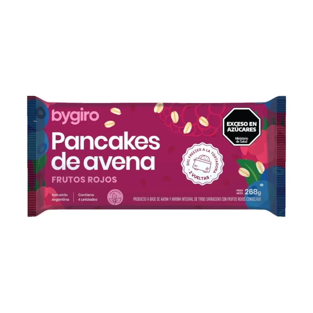 Pancakes frutos rojos 268 g · 4 unidades
