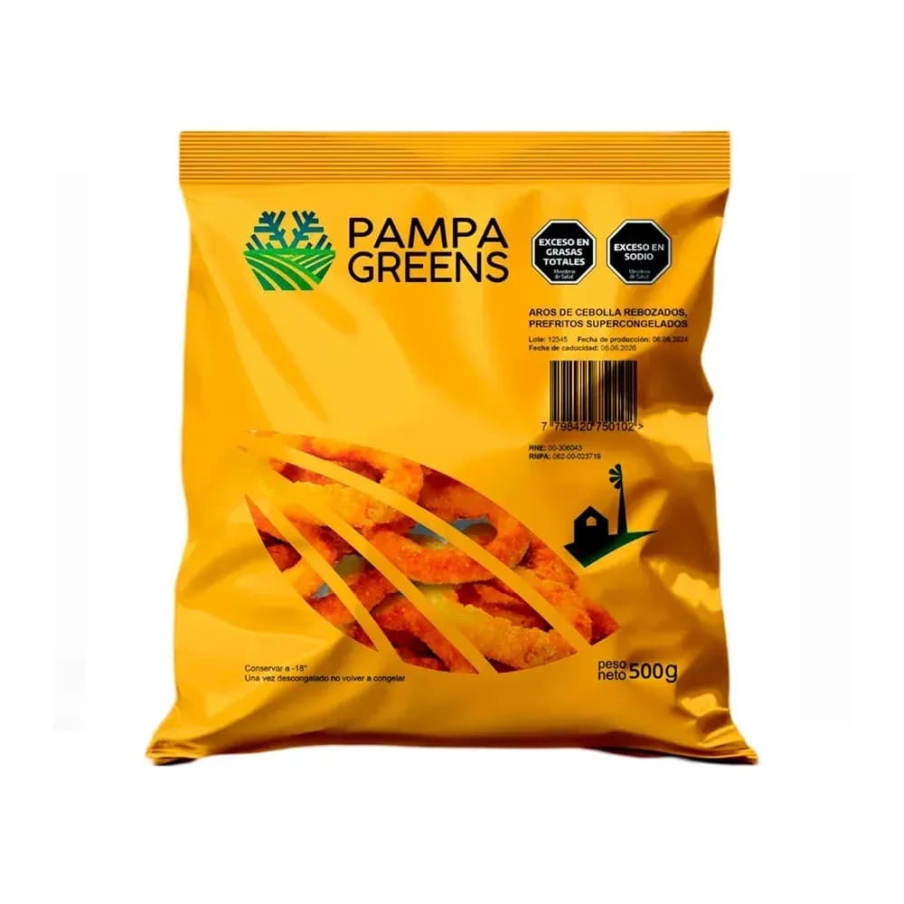Aros de cebolla 500 g